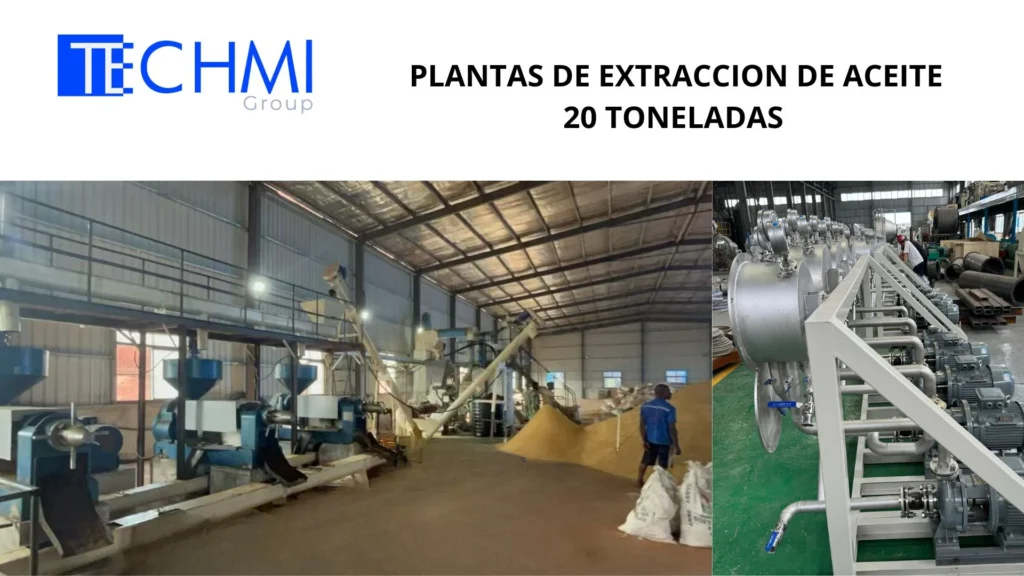 equipos para extracción de aceite de soja