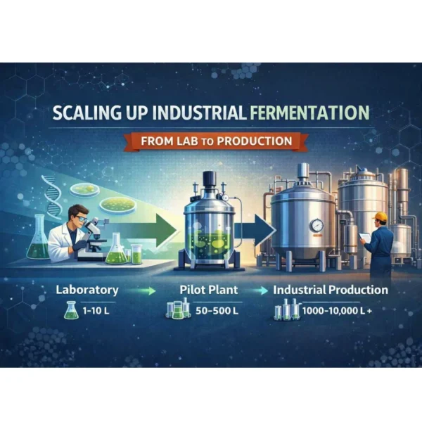 Illustration showing the fermentation process.