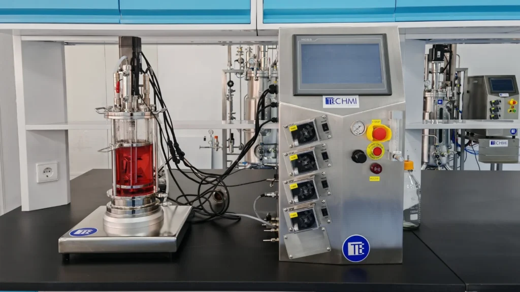 Biorreactor en Laboratorio de 0.20 a 10L
