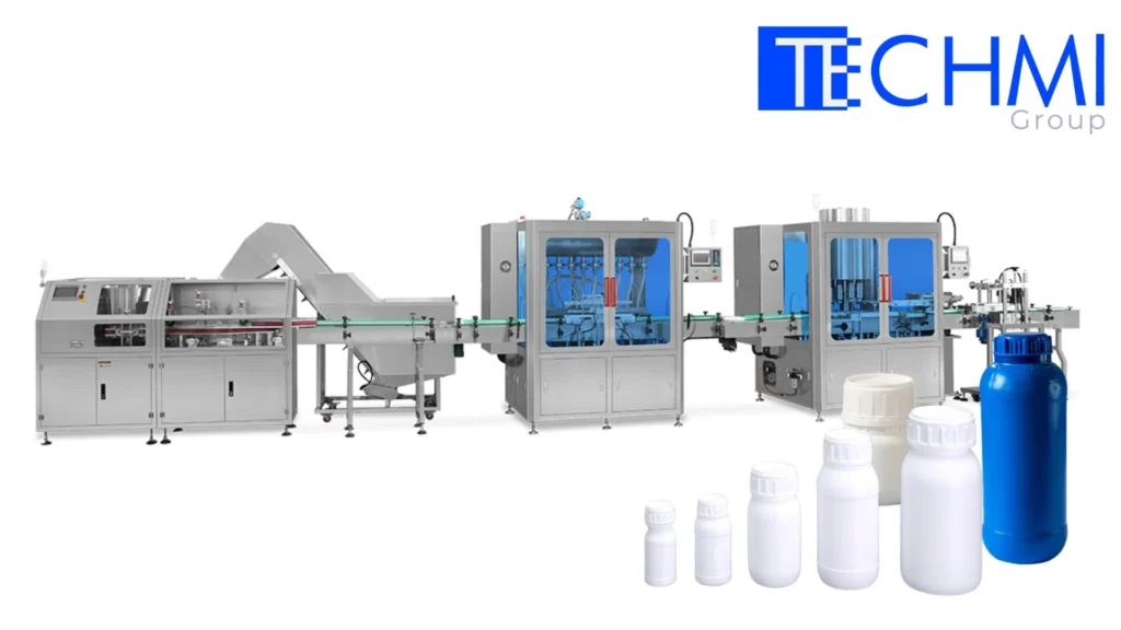 Sistema completo de llenado y envasado automático Techmi Group